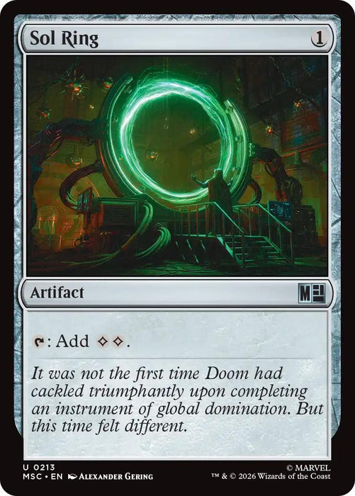 Image for Sol Ring (0213) (213) [Commander: Marvel Super Heroes] - Magic: The Gathering