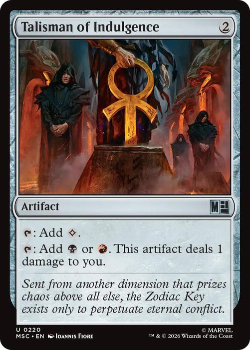 Image for Talisman of Indulgence (220) [Commander: Marvel Super Heroes] - Magic: The Gathering