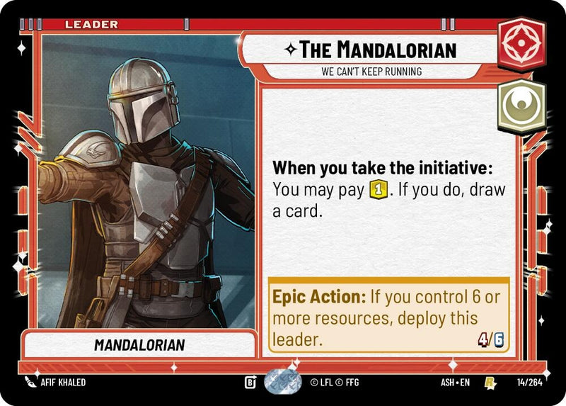 Image for The Mandalorian - We Can't Keep Running (14/264) [Ashes of the Empire] {ASH} - Star Wars: Unlimited