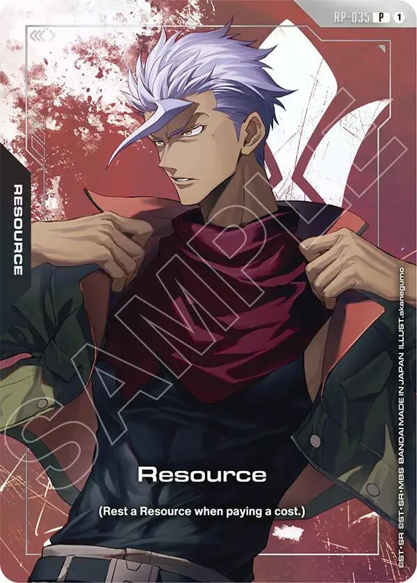 Image for Resource (RP-035) (Premium Accessory Set - Mobile Suit Gundam: Iron-Blooded Orphans) (RP-035) [Promotional Resource Tokens] {RP} - Gundam Card Game