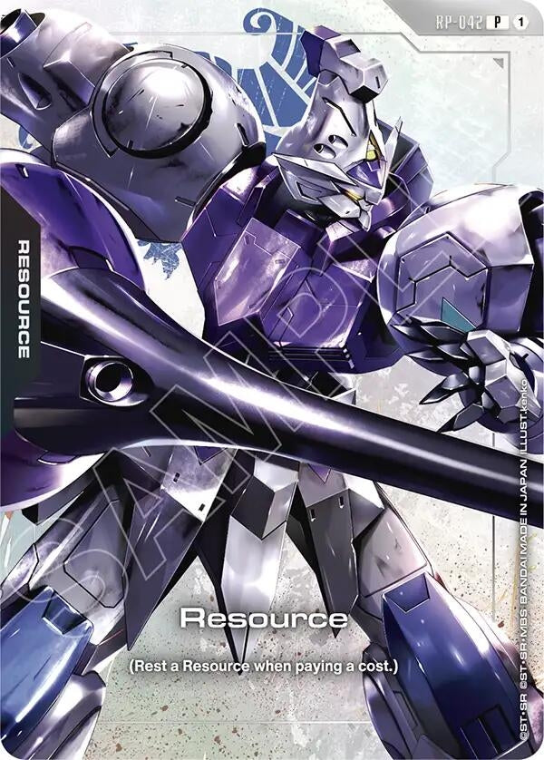 Image for Resource (RP-042) (Premium Accessory Set - Mobile Suit Gundam: Iron-Blooded Orphans) (RP-042) [Promotional Resource Tokens] {RP} - Gundam Card Game