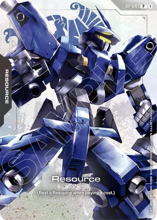 Image for Resource (RP-043) (Premium Accessory Set - Mobile Suit Gundam: Iron-Blooded Orphans) (RP-043) [Promotional Resource Tokens] {RP} - Gundam Card Game