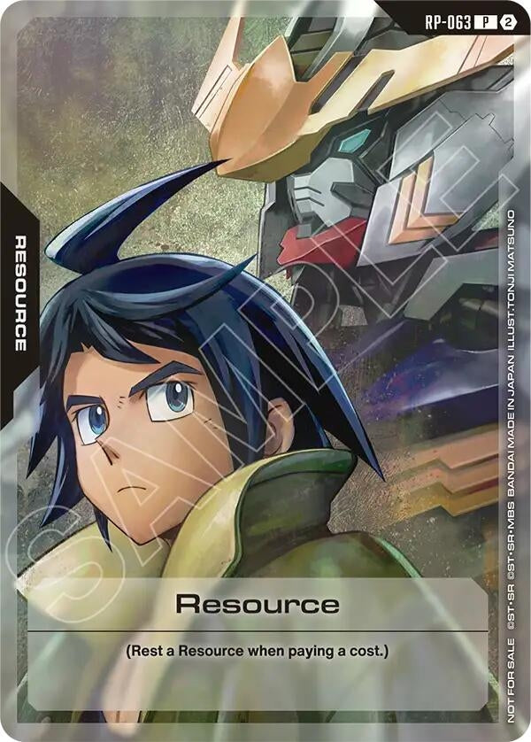 Image for Resource (RP-063) (1st Anniversary Resource Pack) (RP-063) [Promotional Resource Tokens] {RP} - Gundam Card Game