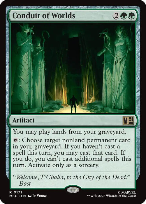 Image for Conduit of Worlds (171) [Commander: Marvel Super Heroes] - Magic: The Gathering