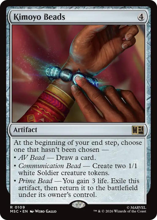 Image for Kimoyo Beads (109) [Commander: Marvel Super Heroes] - Magic: The Gathering