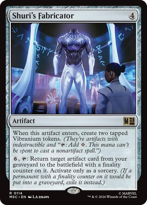 Image for Shuri's Fabricator (114) [Commander: Marvel Super Heroes] - Magic: The Gathering