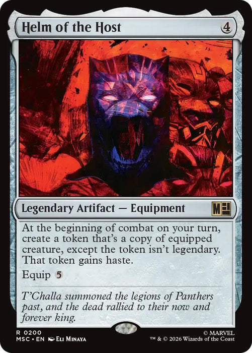 Image for Helm of the Host (200) [Commander: Marvel Super Heroes] - Magic: The Gathering