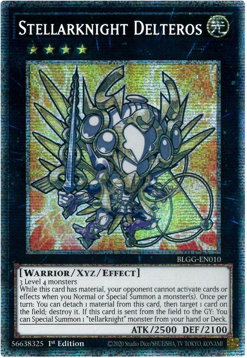 Image for Stellarknight Delteros (Starlight Rare) (BLGG-EN010) [Battles of Legend: Glorious Gallery] - YuGiOh