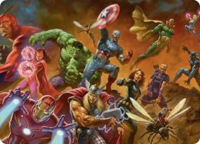 Image for Avengers Assemble! Art Card (1) [Art Series: Marvel Super Heroes] {AAMSH} - Magic: The Gathering