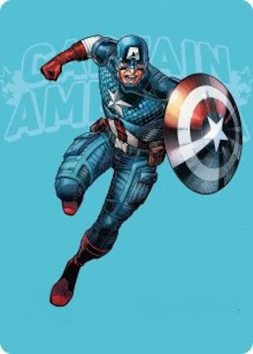 Image for Captain America, Super-Soldier Art Card (21) [Art Series: Marvel Super Heroes] {AAMSH} - Magic: The Gathering