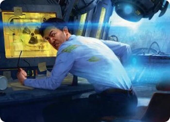 Image for Bruce Banner Art Card (4) [Art Series: Marvel Super Heroes] {AAMSH} - Magic: The Gathering