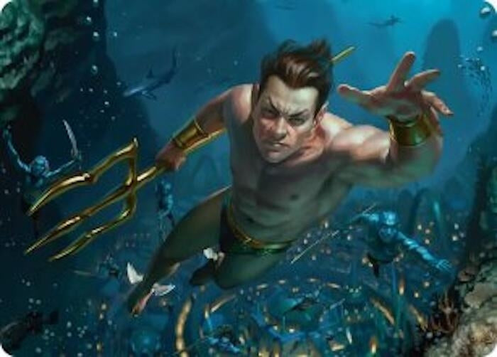 Image for Namor the Sub-Mariner Art Card (6) [Art Series: Marvel Super Heroes] {AAMSH} - Magic: The Gathering