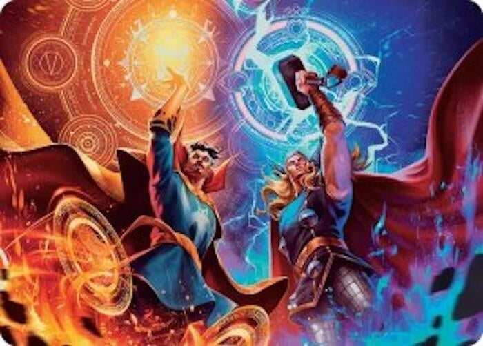 Image for We Say Thee Nay! Art Card (7) [Art Series: Marvel Super Heroes] {AAMSH} - Magic: The Gathering