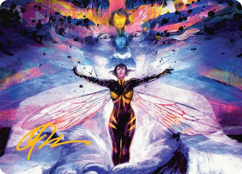 Image for Pym Particles Art Card (Gold-Stamped Signature) (8) [Art Series: Marvel Super Heroes] {AAMSH} - Magic: The Gathering