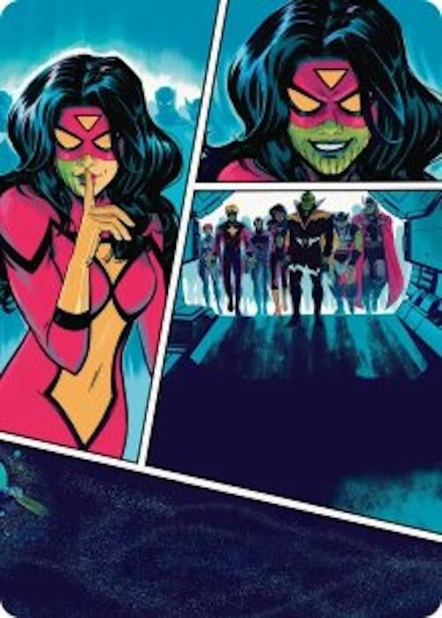 Image for Secret Invasion Art Card (18) [Art Series: Marvel Super Heroes] {AAMSH} - Magic: The Gathering