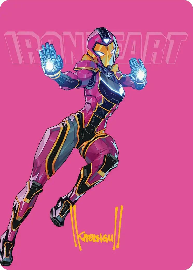 Image for Ironheart, Clever Champion Art Card (Gold-Stamped Signature) (23) [Art Series: Marvel Super Heroes] {AAMSH} - Magic: The Gathering