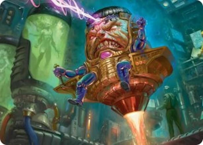Image for M.O.D.O.K. Art Card (9) [Art Series: Marvel Super Heroes] {AAMSH} - Magic: The Gathering
