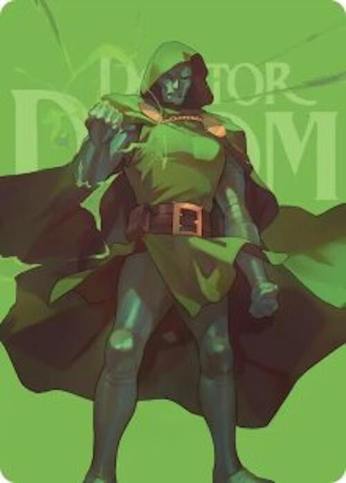 Image for Doctor Doom Art Card (24) [Art Series: Marvel Super Heroes] {AAMSH} - Magic: The Gathering