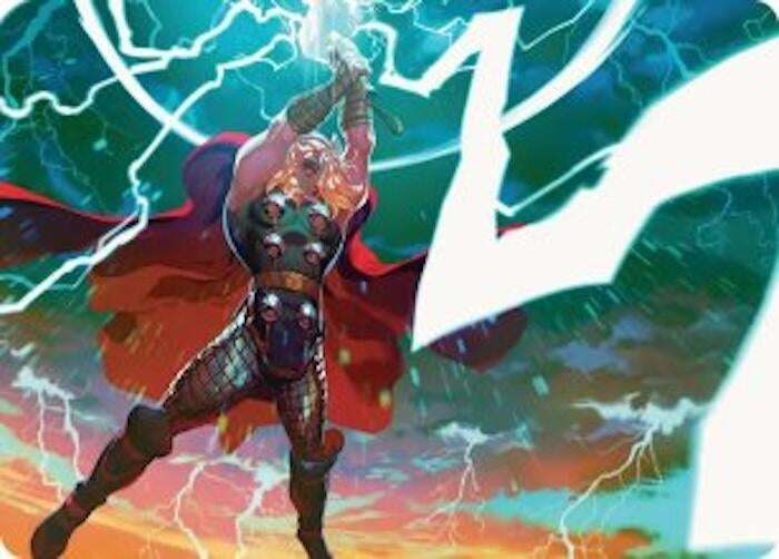 Image for Lightning Strike Art Card (11) [Art Series: Marvel Super Heroes] {AAMSH} - Magic: The Gathering