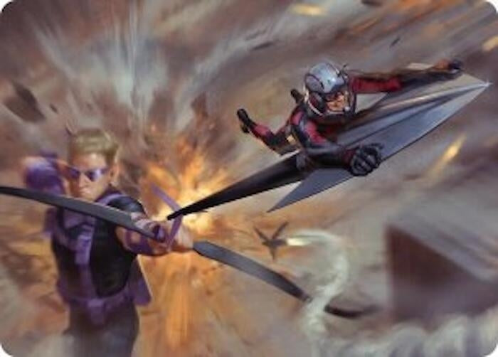 Image for Team Tactics Art Card (12) [Art Series: Marvel Super Heroes] {AAMSH} - Magic: The Gathering