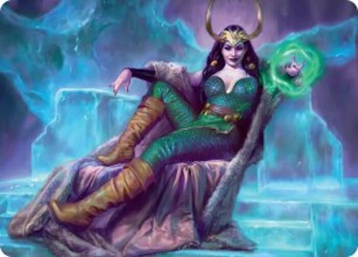 Image for Lady Loki, Agent of Chaos Art Card (33) [Art Series: Marvel Super Heroes] {AAMSH} - Magic: The Gathering