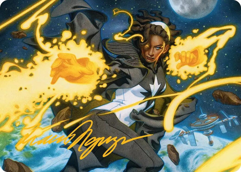 Image for Photon, Mighty Marvel Art Card (Gold-Stamped Signature) (34) [Art Series: Marvel Super Heroes] {AAMSH} - Magic: The Gathering