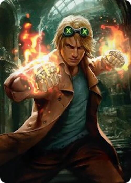 Image for Chase Stein, Runaway Art Card (43) [Art Series: Marvel Super Heroes] {AAMSH} - Magic: The Gathering