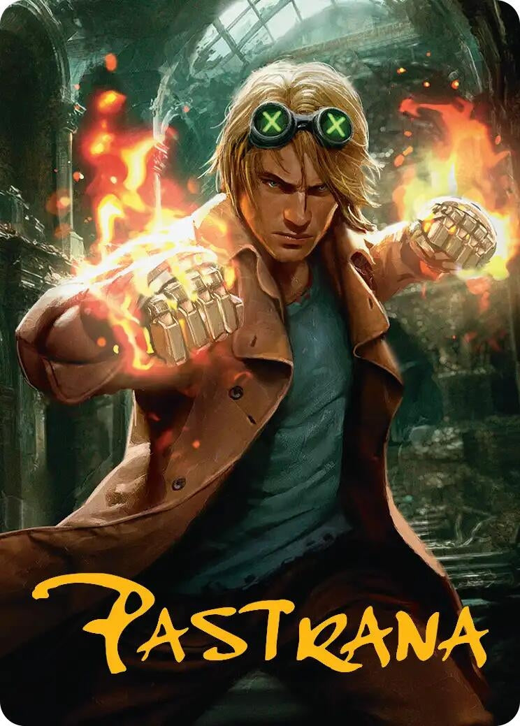 Image for Chase Stein, Runaway Art Card (Gold-Stamped Signature) (43) [Art Series: Marvel Super Heroes] {AAMSH} - Magic: The Gathering