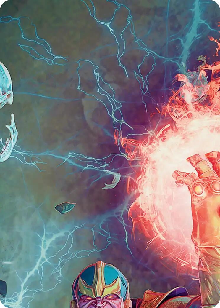 Image for Thanos, the Mad Titan Art Card (2/9) (2) [Art Series: Marvel Super Heroes] {AAMSH} - Magic: The Gathering