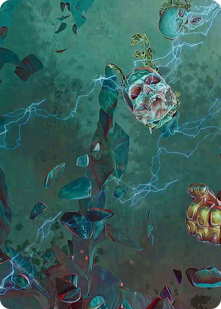 Image for Thanos, the Mad Titan Art Card (4/9) (4) [Art Series: Marvel Super Heroes] {AAMSH} - Magic: The Gathering