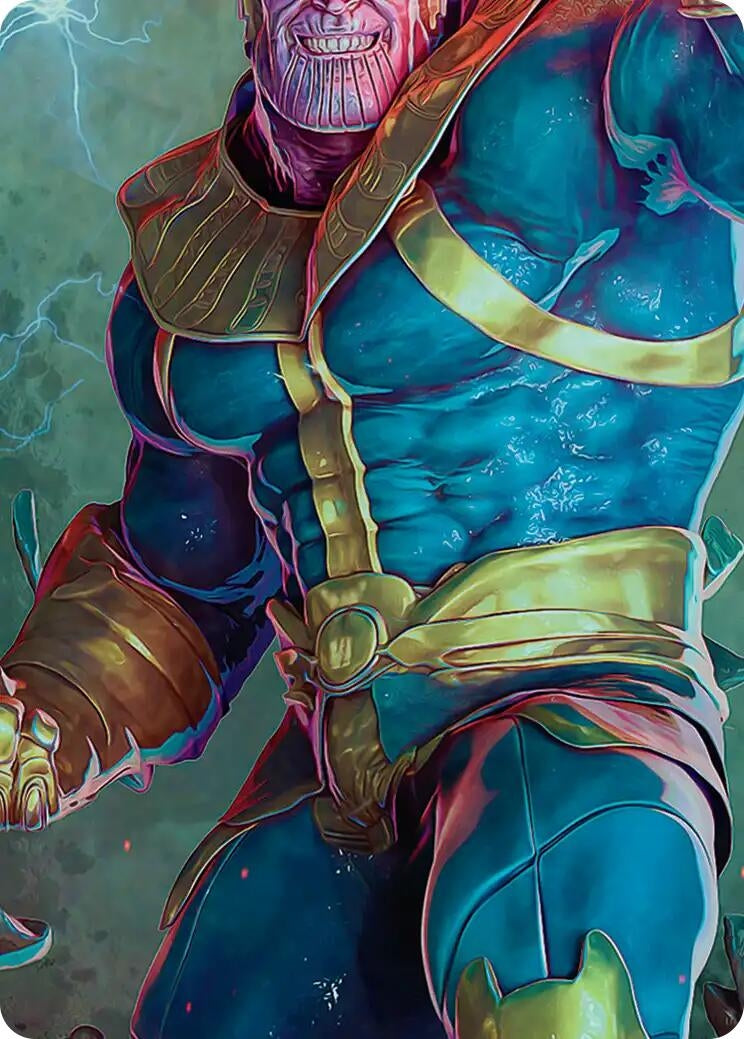 Image for Thanos, the Mad Titan Art Card (5/9) (5) [Art Series: Marvel Super Heroes] {AAMSH} - Magic: The Gathering