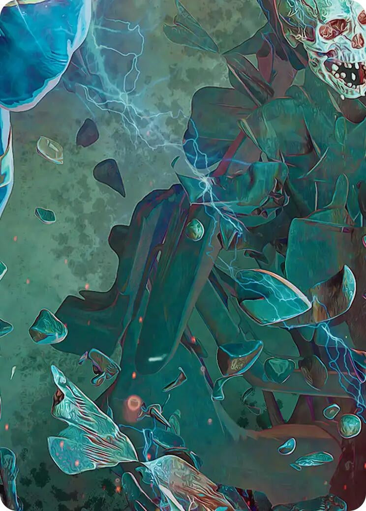 Image for Thanos, the Mad Titan Art Card (6/9) (6) [Art Series: Marvel Super Heroes] {AAMSH} - Magic: The Gathering