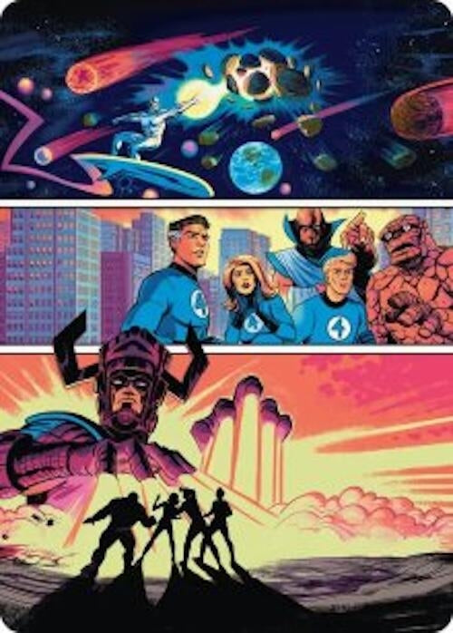 Image for The Coming of Galactus Art Card (20) [Art Series: Marvel Super Heroes] {AAMSH} - Magic: The Gathering