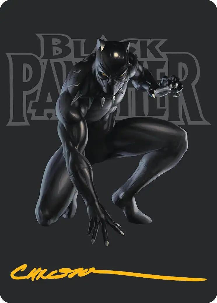 Image for Black Panther, Hope Enduring Art Card (Gold-Stamped Signature) (27) [Art Series: Marvel Super Heroes] {AAMSH} - Magic: The Gathering
