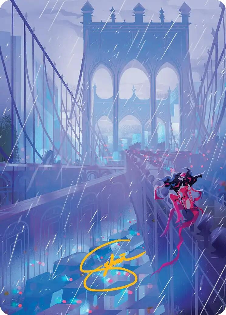 Image for Swamp Art Card (Gold-Stamped Signature) (16) [Art Series: Marvel Super Heroes] {AAMSH} - Magic: The Gathering
