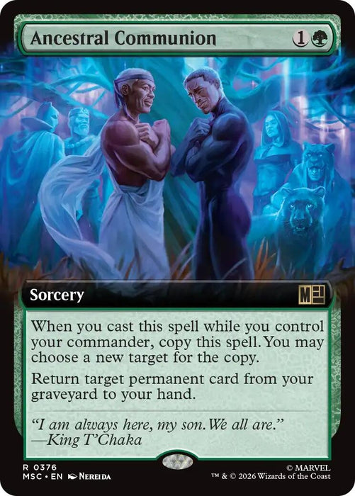 Image for Ancestral Communion (Extended Art) (376) [Commander: Marvel Super Heroes] - Magic: The Gathering
