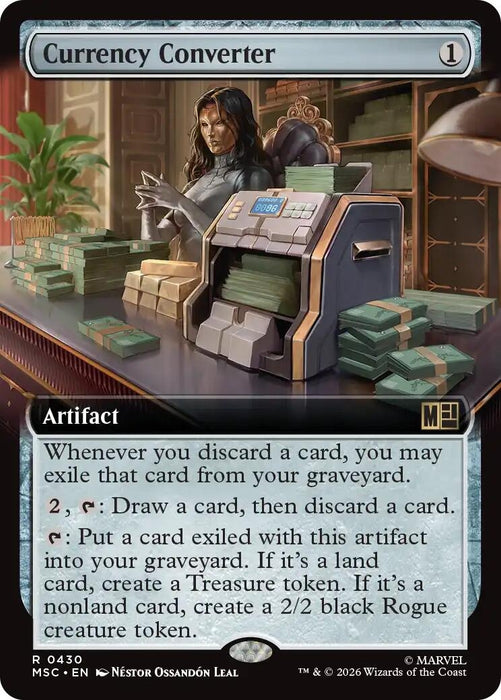 Image for Currency Converter (Extended Art) (430) [Commander: Marvel Super Heroes] - Magic: The Gathering