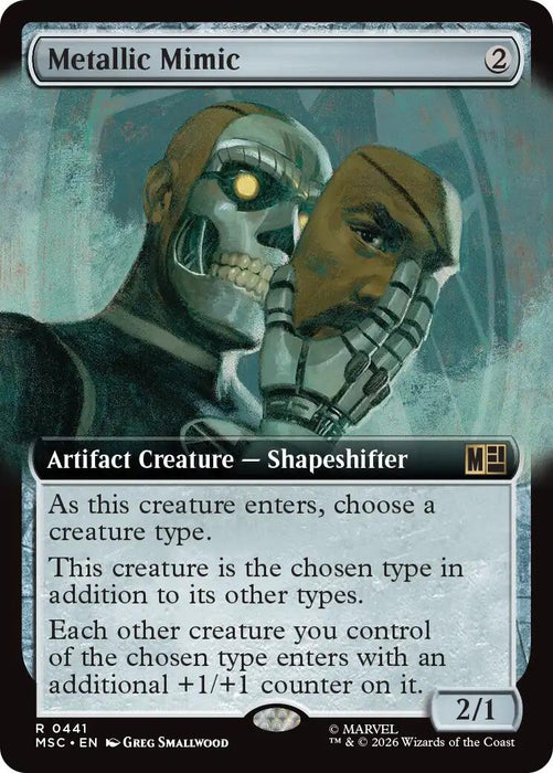 Image for Metallic Mimic (Extended Art) (441) [Commander: Marvel Super Heroes] - Magic: The Gathering