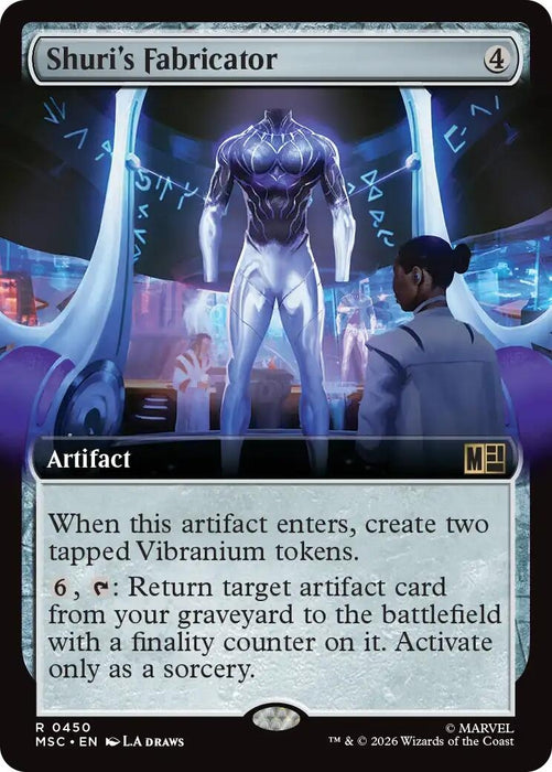 Image for Shuri's Fabricator (Extended Art) (450) [Commander: Marvel Super Heroes] - Magic: The Gathering