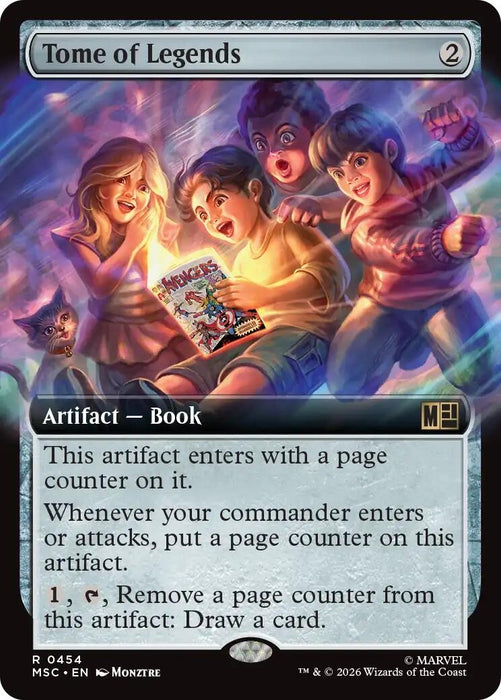 Image for Tome of Legends (Extended Art) (454) [Commander: Marvel Super Heroes] - Magic: The Gathering