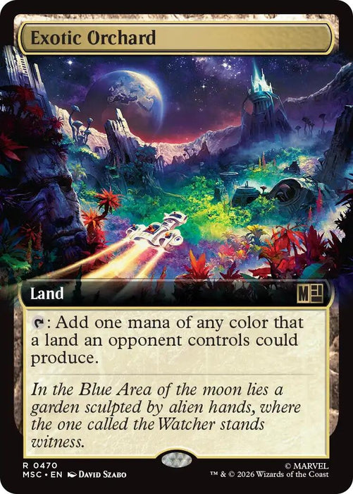 Image for Exotic Orchard (Extended Art) (470) [Commander: Marvel Super Heroes] - Magic: The Gathering