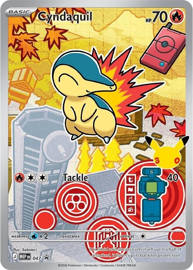 Image for Cyndaquil - 047 (047) [ME: Mega Evolution Promo] - Pokemon