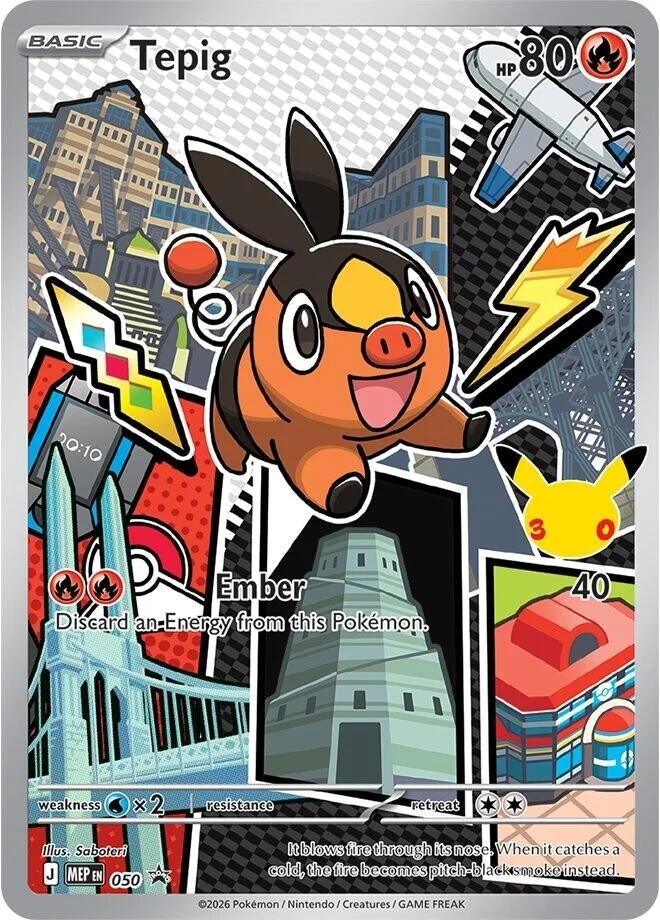 Image for Tepig - 050 (050) [ME: Mega Evolution Promo] - Pokemon