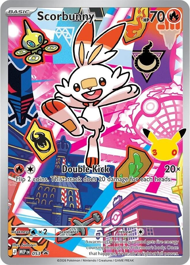 Image for Scorbunny - 053 (053) [ME: Mega Evolution Promo] - Pokemon
