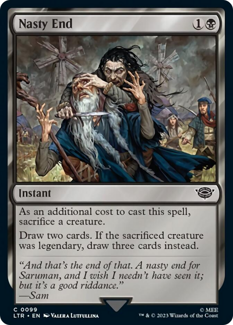 Nasty End (99) [Universes Beyond: The Lord of the Rings: Tales of Middle-earth]