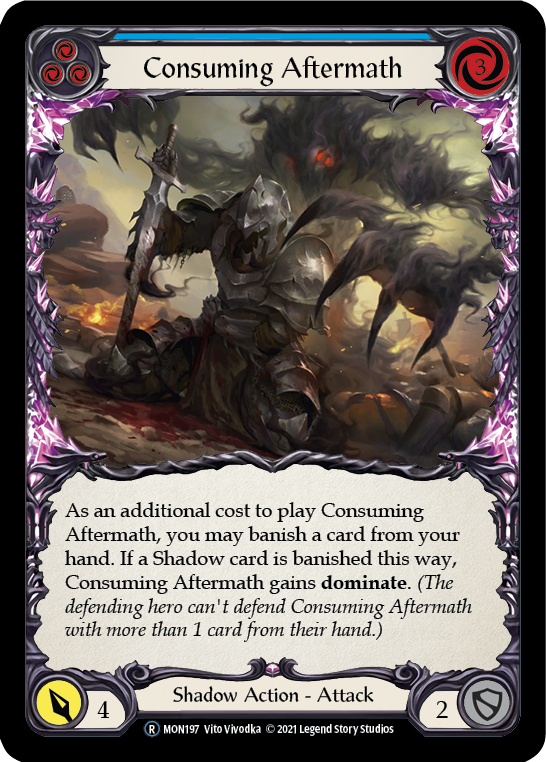 Consuming Aftermath (Blue) (MON197) [Monarch]