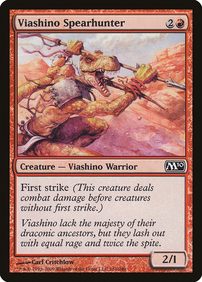 Viashino Spearhunter (161) [Magic 2010 (M10)]