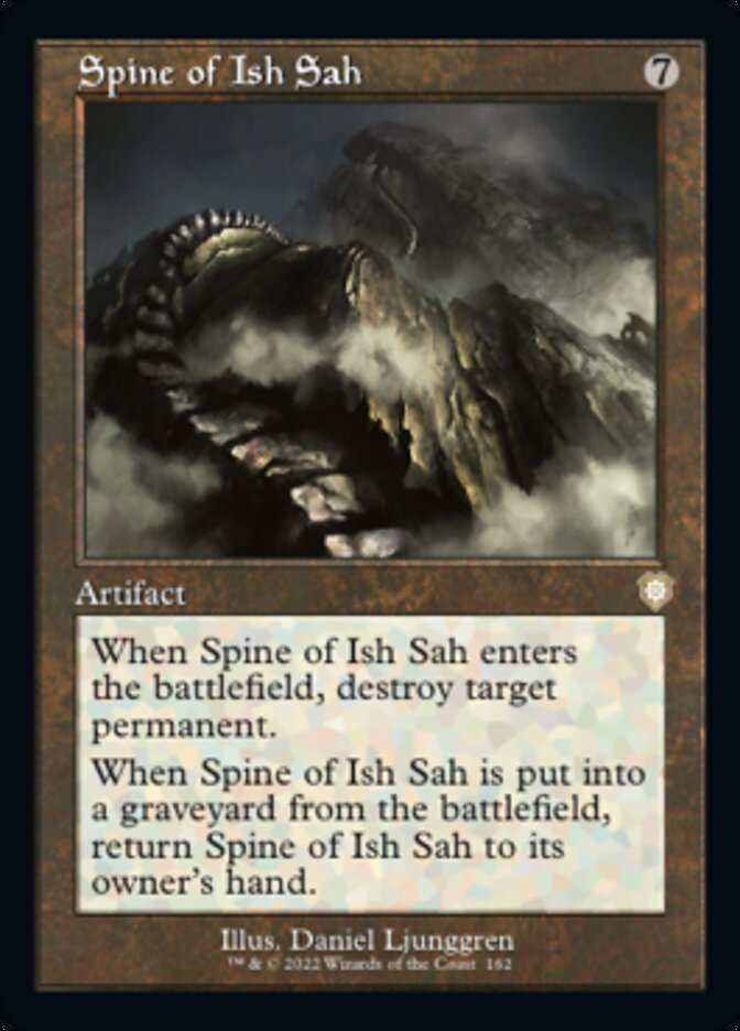Spine of Ish Sah (Retro Frame) (162) [Commander: The Brothers' War]