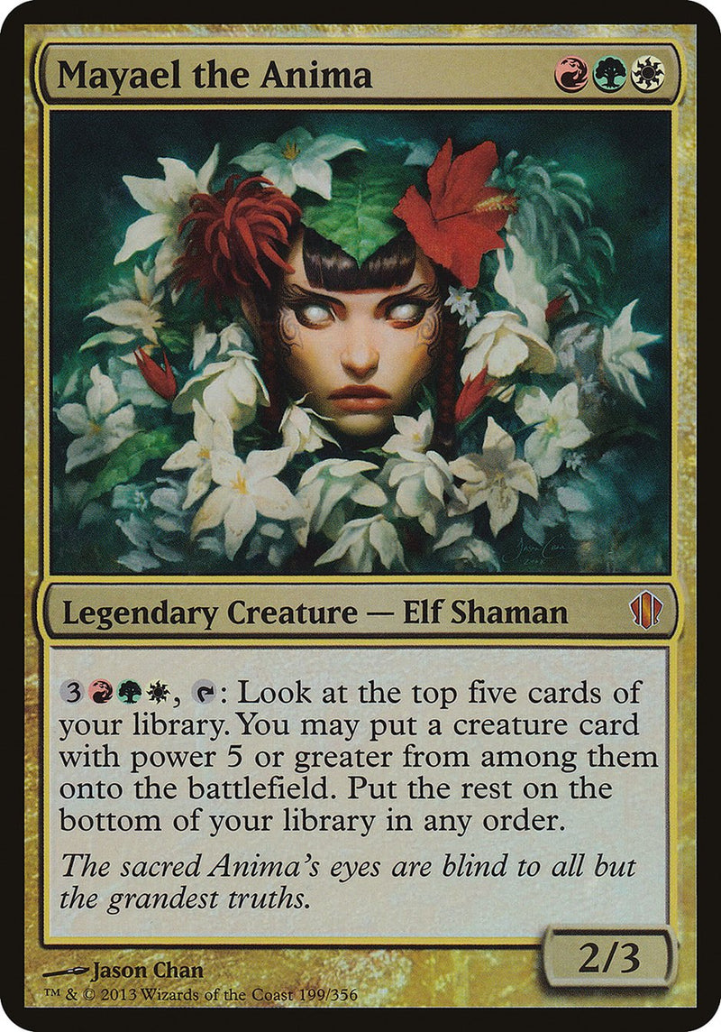 Mayael the Anima (Commander 2013) (199) [Oversize Cards]