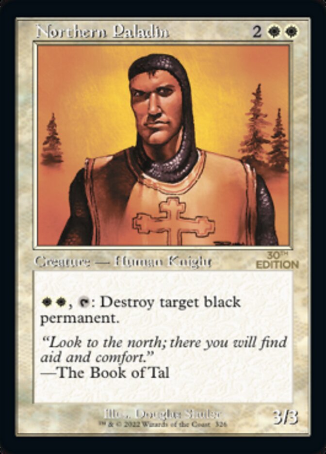 Northern Paladin (Retro Frame) (326) [30th Anniversary Edition]